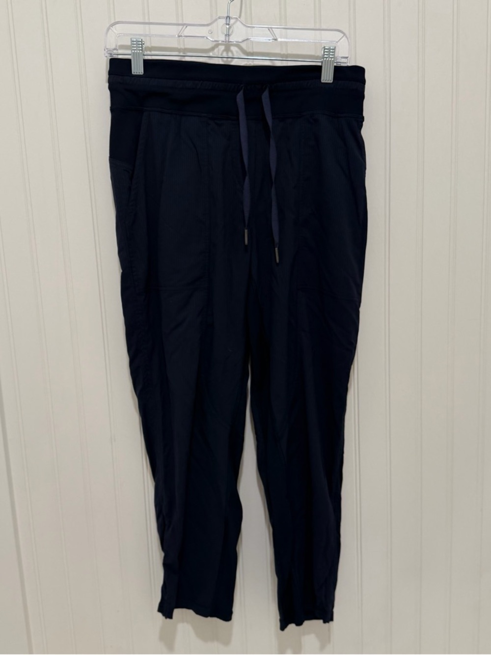 Lululemon Dance Studio Navy Drawstring Pants 6 - Picture 1 of 5